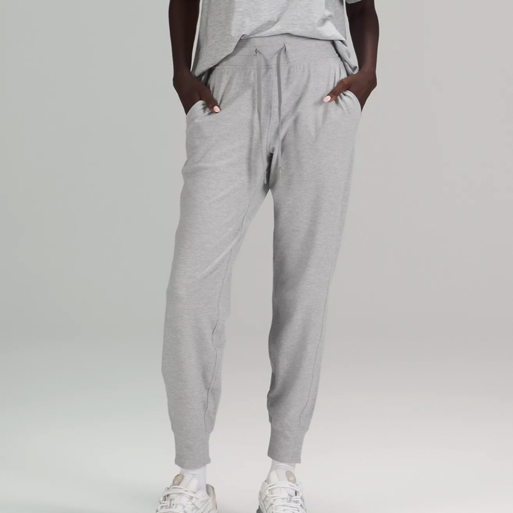 NWT Lululemon Ready to Rulu Grey High-Rise Jogger 28" Full Length, 6 - 2023